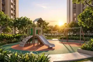 Kids' Play Area at Lodha Hopefarm Whitefield